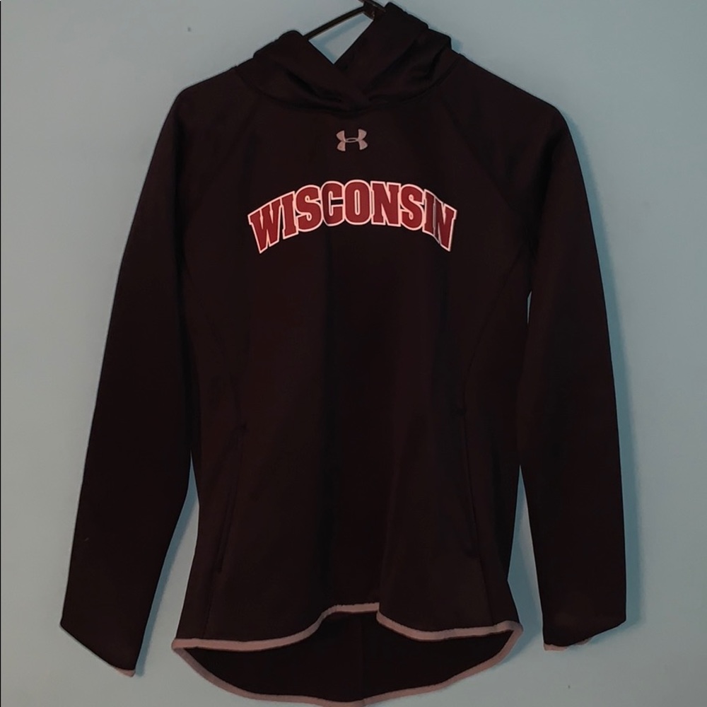 Black Wisconsin Under Armour Sweatshirt S